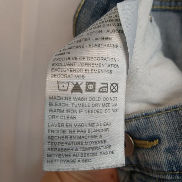 Levi’s Denizen 283 Slim Fit Men’s Distressed Jeans 32 x 34 - Picture 7 of 8